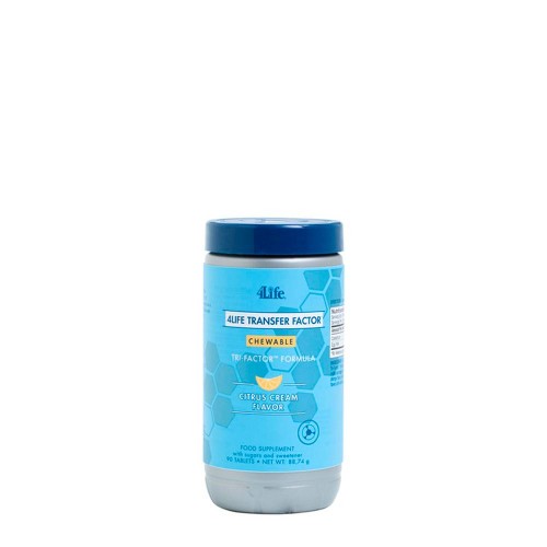 4Life Transfer Factor Tri-Factor Formula 90 comprimidos mastigáveis