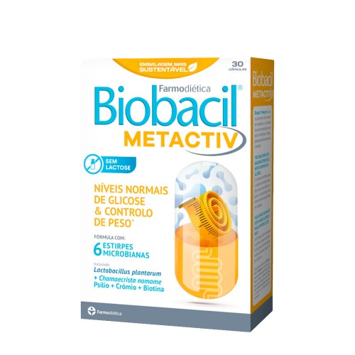 Biobacil Metactiv 30 cápsulas