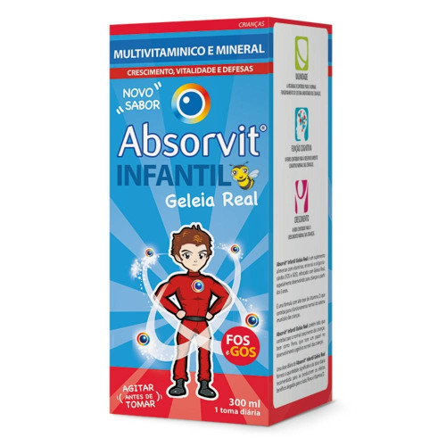 Absorvit Infantil Geleia Real 300ml