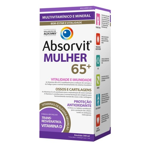 Absorvit Mulher 65+ 300ml