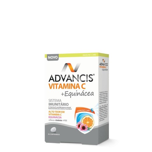 Advancis Vitamina C + Equinácea 30 comprimidos