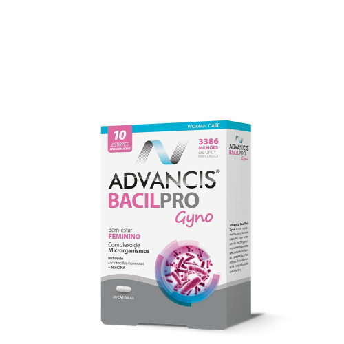 Advancis Bacilpro Gyno 20 Cápsulas