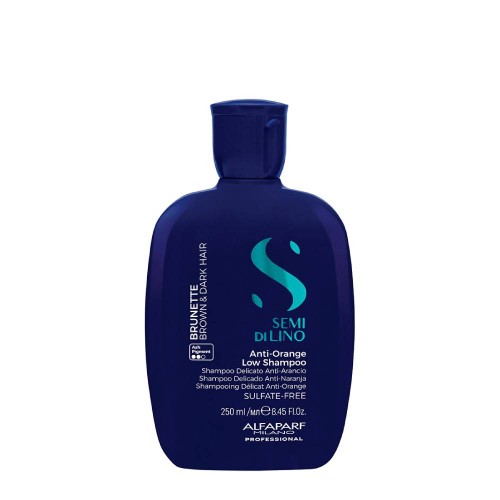 Alfaparf Milano Semi Di Lino Brunette Shampoo Anti-Laranja 250ml
