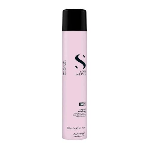 Alfaparf Semi Di Lino Style & Care Laca Iluminadora com Fixação Forte 500ml
