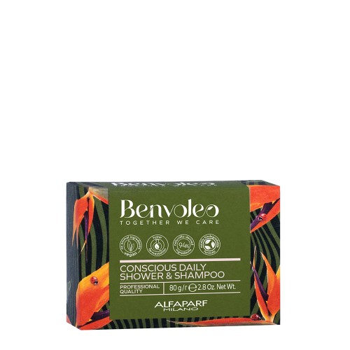 Alfaparf Milano Benvoleo Shampoo 3 em 1 Uso Frequente 80g