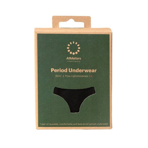 AllMatters Cueca Menstrual Bikini para Fluxo Moderado Size XL