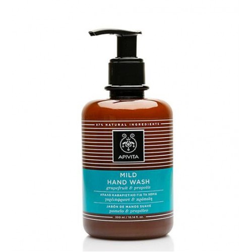 Apivita Sabão Líquido de Mãos Suave Toranja & Própolis 300ml