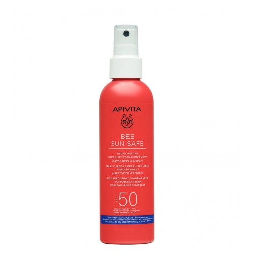 Apivita Bee Sun Safe Spray Rosto e Corpo SPF50 200ml
