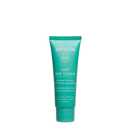 Apivita Just Bee Clear Creme Hidratante Anti-Imperfeições Matificante 40ml