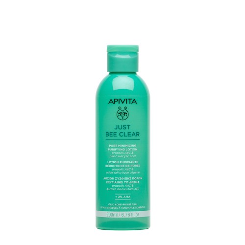 Apivita Just Bee Clear Loção Purificante Minimizadora de Poros 200ml