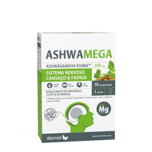 Ashwamega Cansaço & Fadiga 30 comprimidos