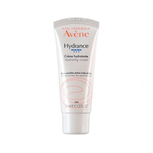 Avène Creme Hidratante Rico Hydrance, pele desidratada seca a muito seca  40 ml