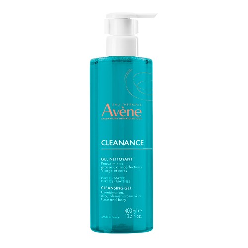 Avène Cleanance Gel de Limpeza Pele Oleosa e Acne 400ml