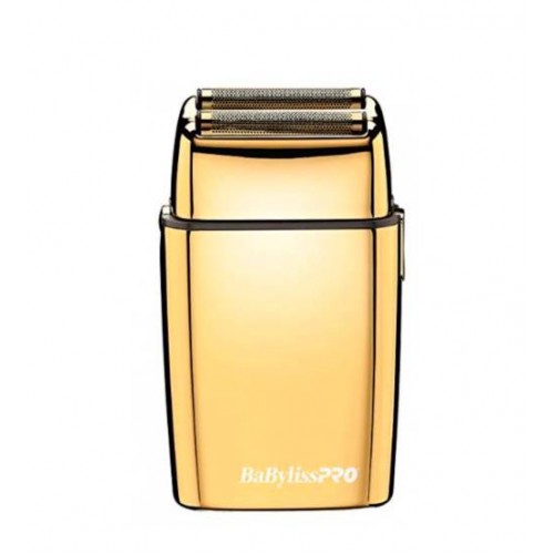 BaByliss Pro Barbers Spirit Shaver Double Foil Gold