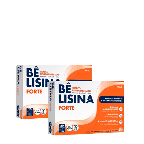 Bêlisina Forte 2x20 ampolas Preço Especial