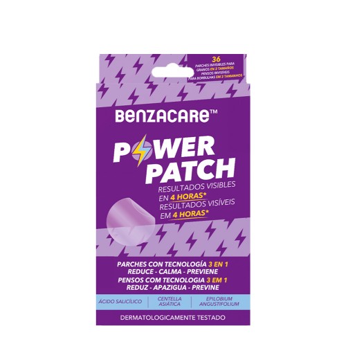 Benzacare Power Patch Pensos Invisíveis para Borbulhas 36 unidades
