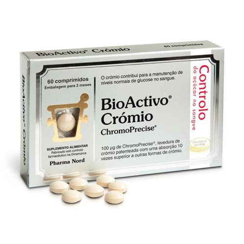 BioActivo Crómio 60 Comprimidos