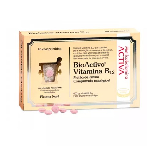 BioActvo Vitamina B12 60 comprimidos