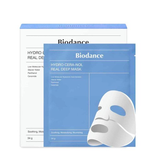 Biodance Hydro Cera-Nol Real Deep Máscara 4x34g