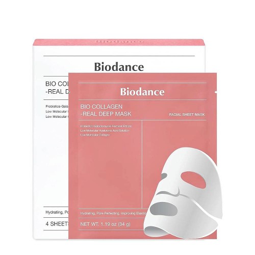 Biodance Bio Collagen-Real Deep Máscara 4x34g