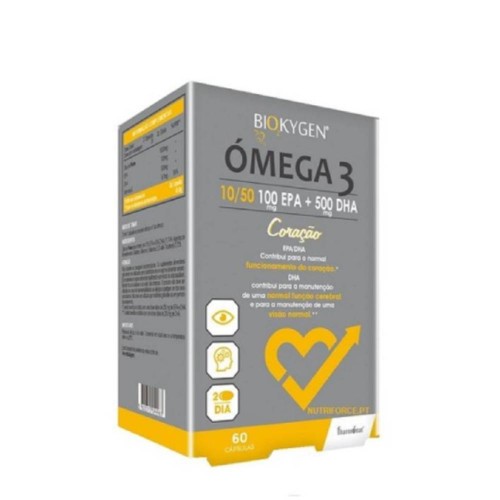 Biokygen Ómega 3 10/50 EPA 100 + DHA 500 60 cápsulas