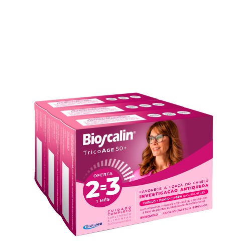 Bioscalin TricoAge 50+ Ativador Capilar 2 meses + OFERTA 1 mês