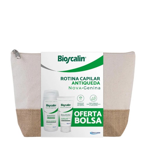 Bioscalin Rotina Capilar Nova Genina Fortificante Revitalizante + OFERTA Bolsa