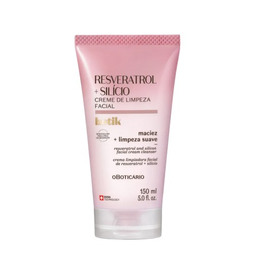 O Boticário Botik Creme Limpeza Facial Resveratrol + Silício 150ml