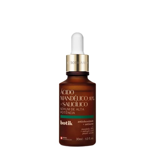 O Boticário Botik Sérum Alta Potência Ácido Mandélico 10% + Salicílico 30ml