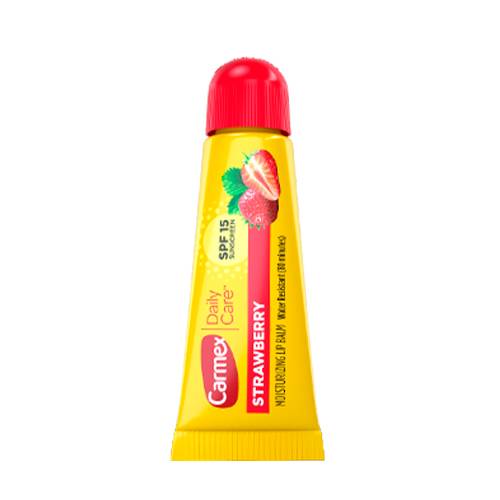 Carmex Bálsamo Labial Hidratante Morango Tubo SPF15 10g
