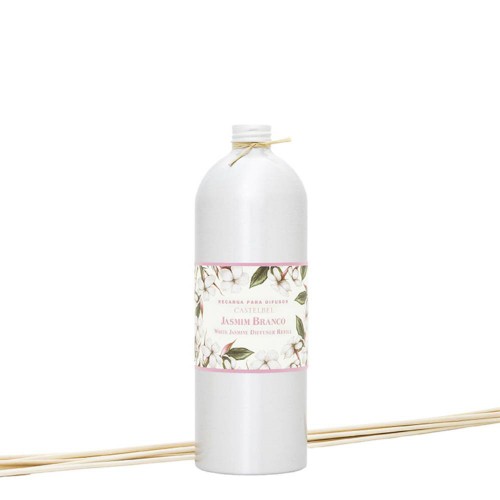 Castelbel Recarga Difusor Jasmim Branco 900ml