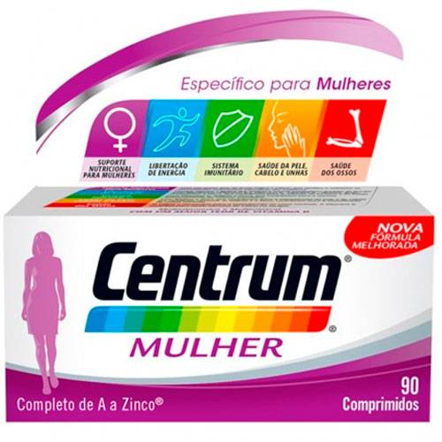 Centrum Mulher 90 Comprimidos