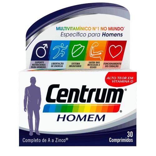 Centrum Homem 30 Comprimidos