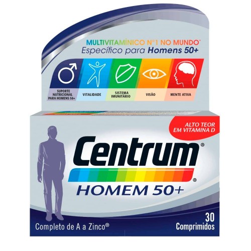 Centrum Homem 50+ 30 Comprimidos