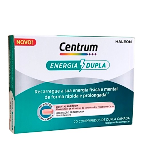 Centrum Energia Dupla 20 comprimidos