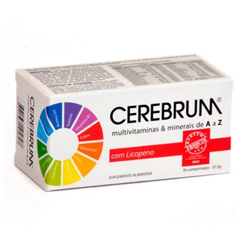 Cerebrum Multivitaminas & Minerais de A a Z 30 comprimidos