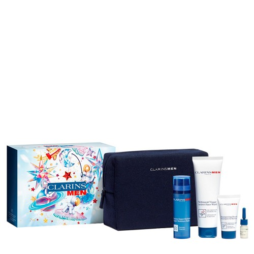 Clarins Men Rotina de Hidratação Coffret