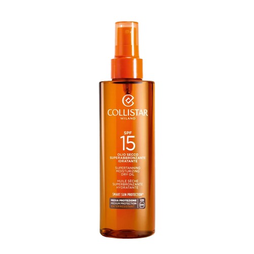 Collistar Supertanning Moisturizing Dry Oil SPF15 200ml