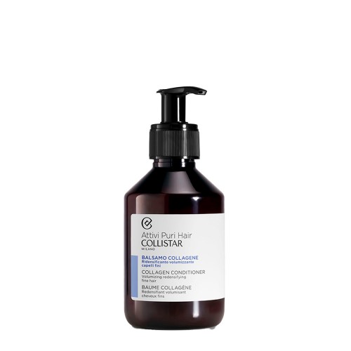 Collistar Attivi Puri Hair Condicionador Colagénio Volume Redensificante 250ml