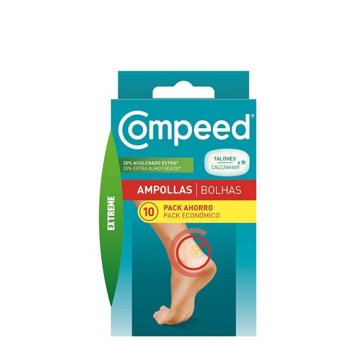 Compeed Bolhas Extreme Calcanhar 10 pensos Pack Económico