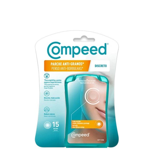 Compeed Anti-Borbulhas Discreto 15 pensos