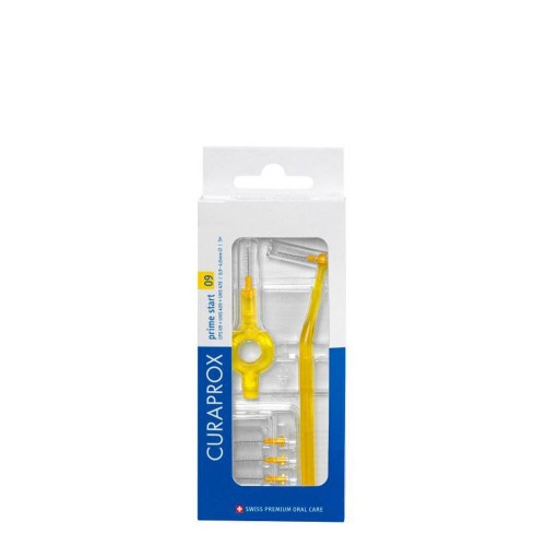 Curaprox Prime Start Escovilhões Interdentários com Cabo 09 Amarelo