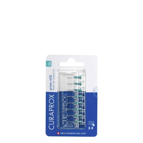 Curaprox Prime Refill Recargas de Escovilhões Interdentários 06 Turquesa