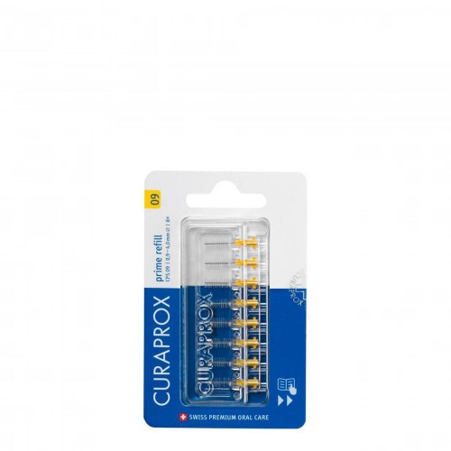 Curaprox Prime Refill Recargas de Escovilhões Interdentários 09 Amarelo