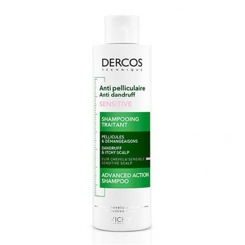 Vichy Dercos Shampoo Anticaspa Couro Cabeludo Sensível 200ml