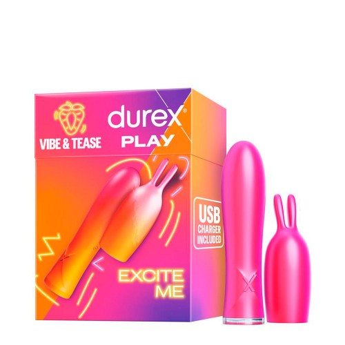Durex Play Estimulador de Clitóris e Vibrador 2 em 1