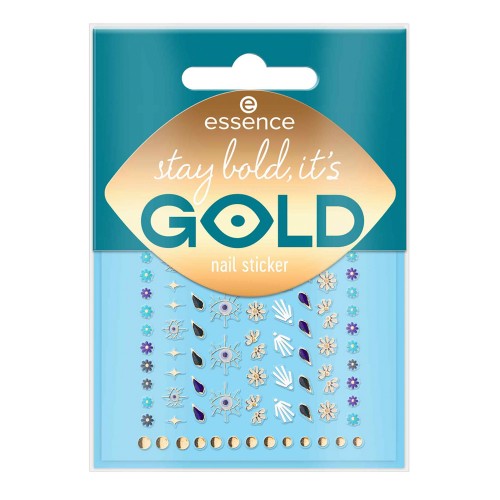 Essence Autocolantes de Unhas Stay Bold, It's Gold
