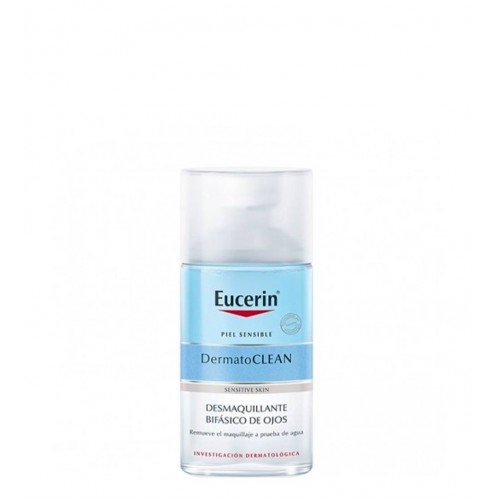 Eucerin DermatoCLEAN [Hyaluron] Desmaquilhante de Olhos Sensitive Skin 125ml