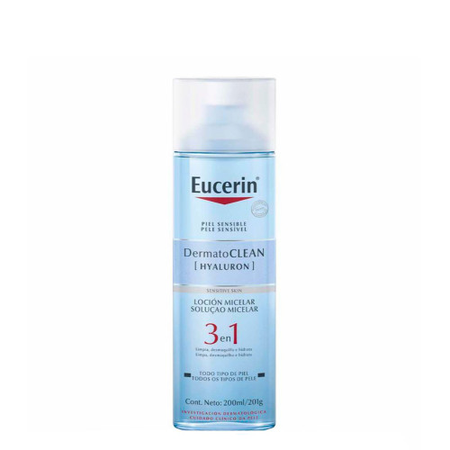 Eucerin DermatoCLEAN Hyaluron Solução de Limpeza Micelar 200ml