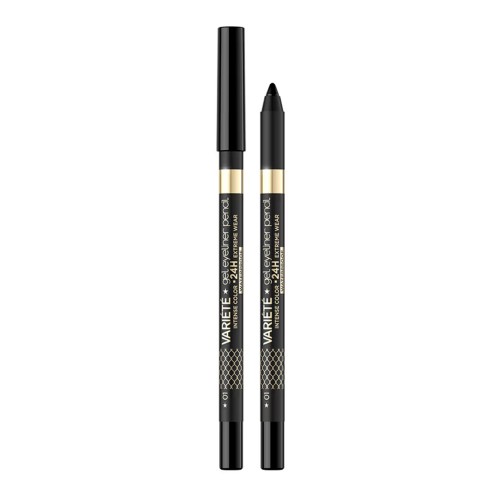 Eveline Variété Lápis de Olhos em Gel Waterproof 01 Pure Black